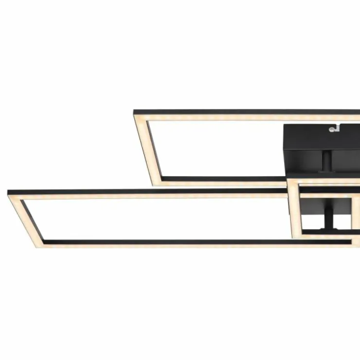 Luminaires Globo Lighting Éclairage Led|Plafonnier Globo TINY LED Noir, 1 lumière, Télécommandes