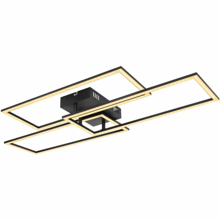 Luminaires Globo Lighting Éclairage Led|Plafonnier Globo TINY LED Noir, 1 lumière, Télécommandes