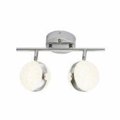 Luminaires Globo Lighting Spots Et Projecteurs|Plafonnier Globo TOBIAS LED Transparent, 2 lumières