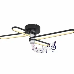 Luminaires Globo Lighting Éclairage Led|Plafonnier Globo TOPPOLE LED Blanc, 1 lumière