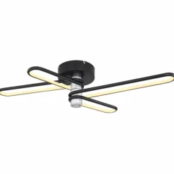 Luminaires Globo Lighting Éclairage Led|Plafonnier Globo TOPPOLE LED Blanc, 1 lumière