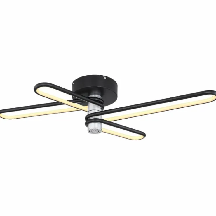 Luminaires Globo Lighting Éclairage Led|Plafonnier Globo TOPPOLE LED Blanc, 1 lumière