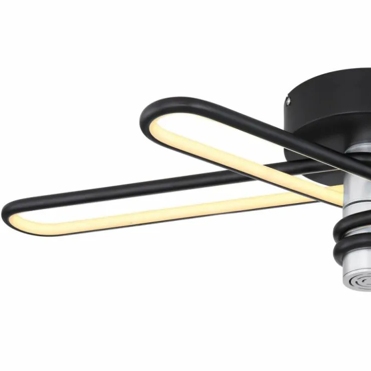Luminaires Globo Lighting Éclairage Led|Plafonnier Globo TOPPOLE LED Blanc, 1 lumière