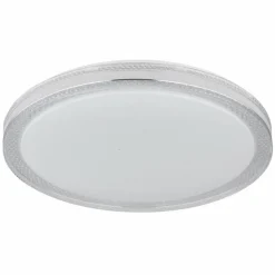 Luminaires Globo Lighting Éclairage Led|Plafonnier Globo VELENO LED Transparent, Blanc, 1 lumière