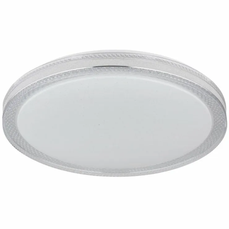 Luminaires Globo Lighting Éclairage Led|Plafonnier Globo VELENO LED Transparent, Blanc, 1 lumière