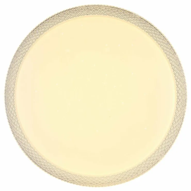 Luminaires Globo Lighting Éclairage Led|Plafonnier Globo VELENO LED Transparent, Blanc, 1 lumière