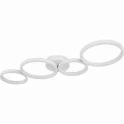 Luminaires Globo Lighting Plafonniers|Plafonnier Globo VENOSA Blanc, 1 lumière