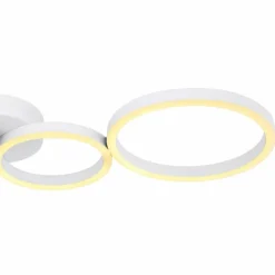 Luminaires Globo Lighting Plafonniers|Plafonnier Globo VENOSA Blanc, 1 lumière