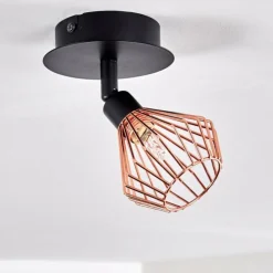 hofstein Spots Et Projecteurs|Plafonnier Grönhöj Noir, 1 lumière
