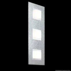 Luminaires Grossmann Éclairage Led|Plafonnier Grossmann BASIC LED Aluminium, 3 lumières