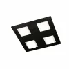 Luminaires Grossmann Éclairage Led|Plafonnier Grossmann BASIC LED Noir, 4 lumières