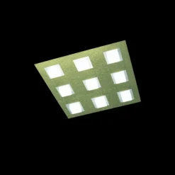 Luminaires Grossmann Éclairage Led|Plafonnier Grossmann BASIC LED Laiton, 9 lumières