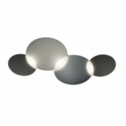 Luminaires Grossmann Éclairage Led|Plafonnier Grossmann CIRC LED Gris, Argenté, 1 lumière
