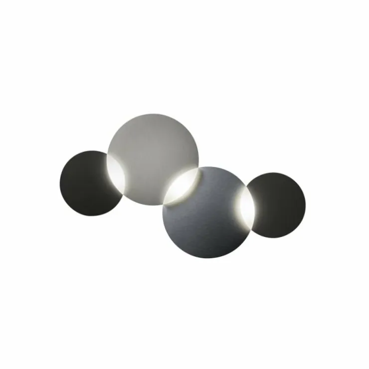 Luminaires Grossmann Éclairage Led|Plafonnier Grossmann CIRC LED Gris, Argenté, 1 lumière