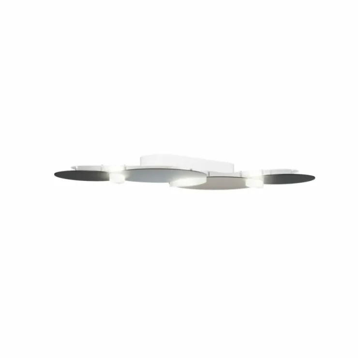 Luminaires Grossmann Éclairage Led|Plafonnier Grossmann CIRC LED Gris, Argenté, 1 lumière