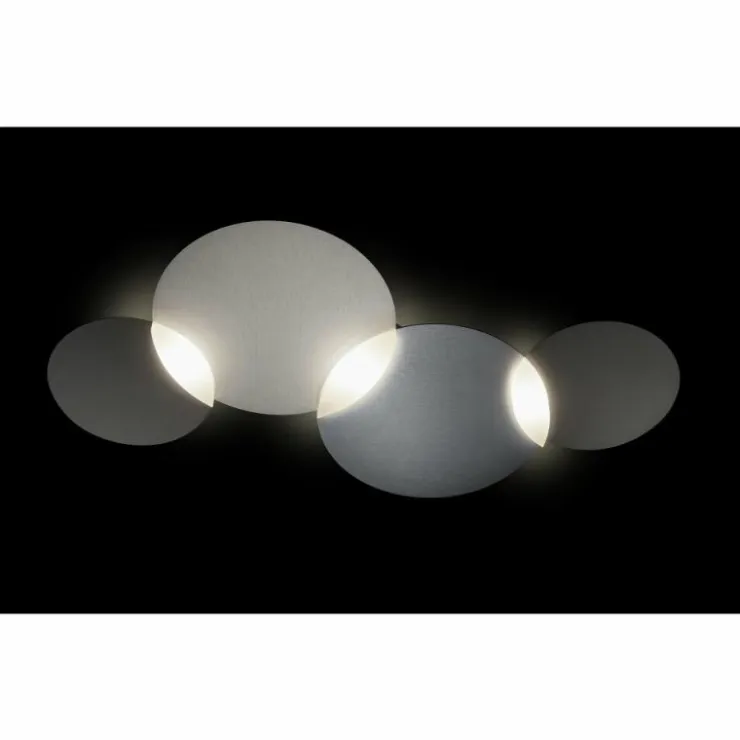 Luminaires Grossmann Éclairage Led|Plafonnier Grossmann CIRC LED Gris, Argenté, 1 lumière