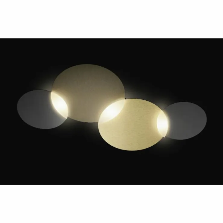 Luminaires Grossmann Éclairage Led|Plafonnier Grossmann CIRC LED Bronze, Laiton, 1 lumière