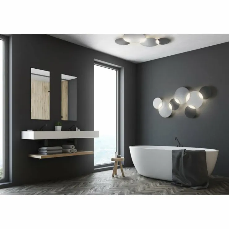 Luminaires Grossmann Éclairage Led|Plafonnier Grossmann CIRC LED Gris, Argenté, 1 lumière