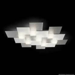 Luminaires Grossmann Éclairage Led|Plafonnier Grossmann CREO LED Aluminium, 7 lumières