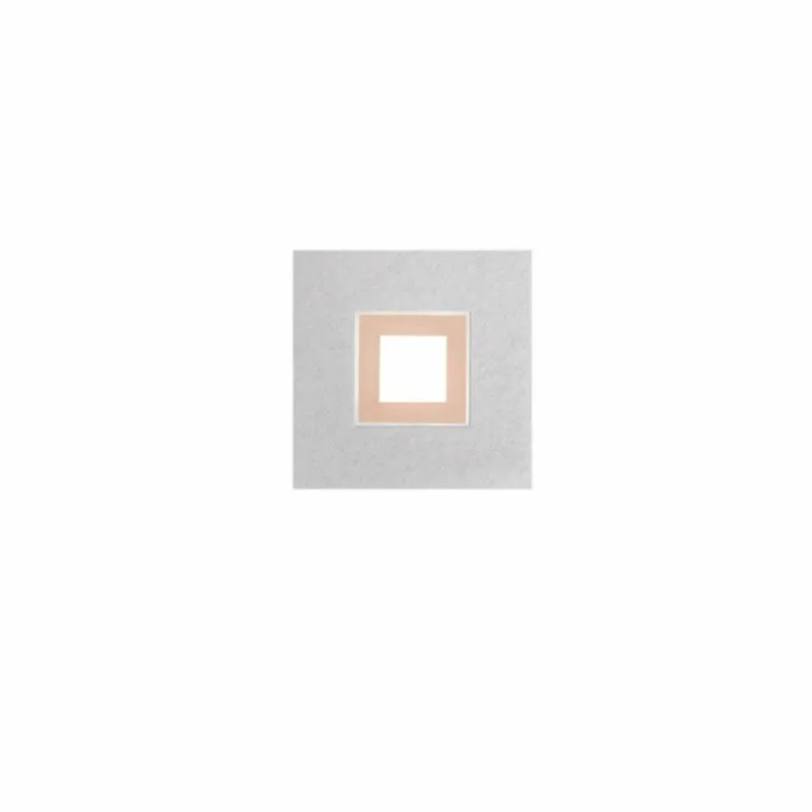 Luminaires Grossmann Éclairage Led|Plafonnier Grossmann KARREE LED Aluminium, Cuivre, 1 lumière