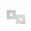 Luminaires Grossmann Éclairage Led|Plafonnier Grossmann KARREE LED Aluminium, Cuivre, 2 lumières