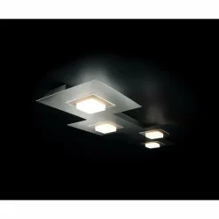 Luminaires Grossmann Éclairage Led|Plafonnier Grossmann KARREE LED Aluminium, Cuivre, 4 lumières