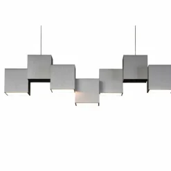 Luminaires Grossmann Éclairage Led|Plafonnier Grossmann ROCKS LED Aluminium, 5 lumières