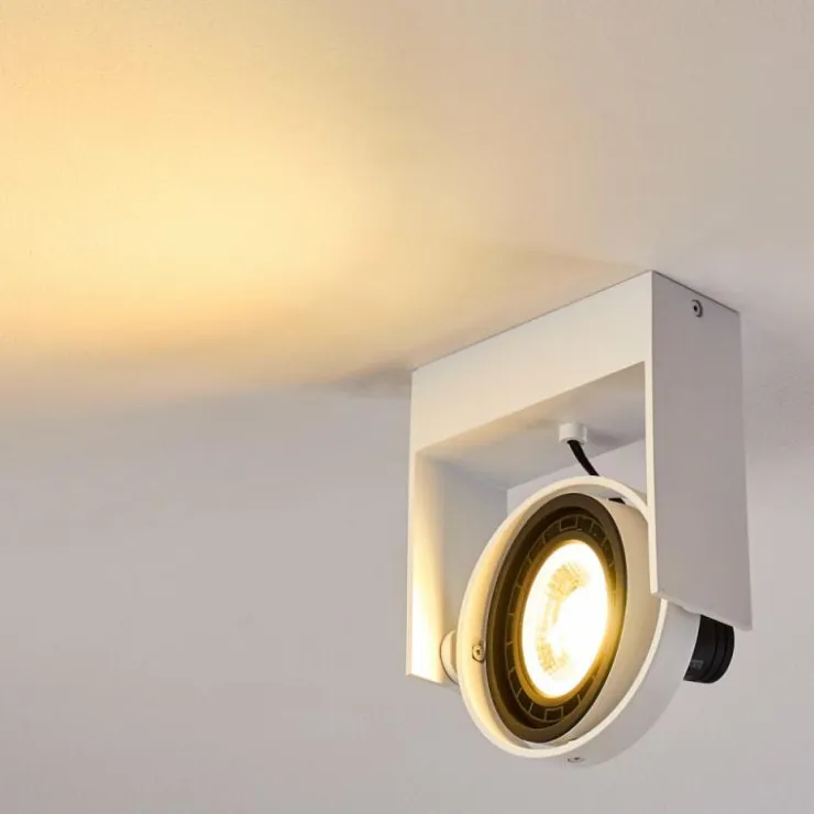 hofstein Spots Et Projecteurs|Plafonnier Grytgol Blanc, 1 lumière