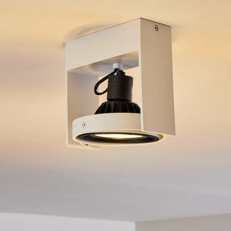 hofstein Spots Et Projecteurs|Plafonnier Grytgol Blanc, 1 lumière