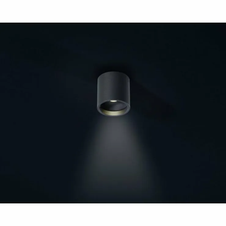 Luminaires Helestra Éclairage Led|Plafonnier Helestra DORA 1 LED Noir, 1 lumière