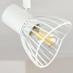 hofstein Spots Et Projecteurs|Plafonnier Holbol Blanc, 4 lumières