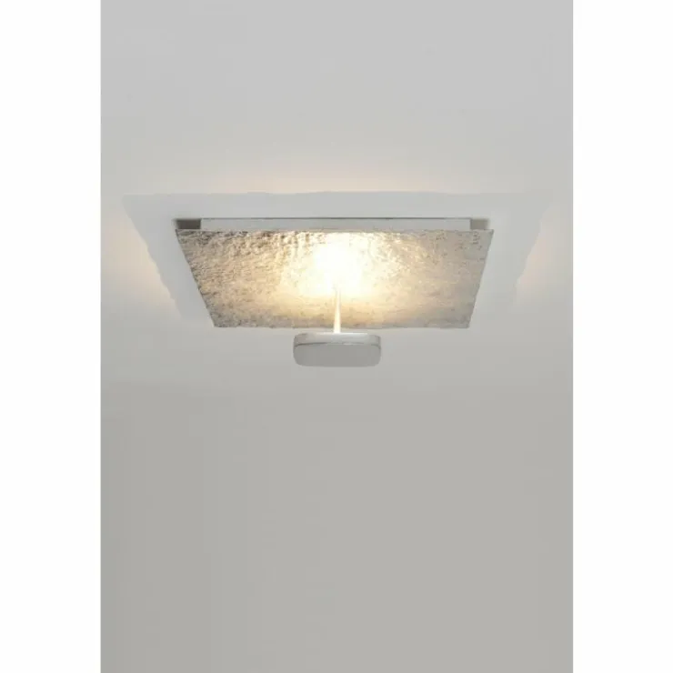 Luminaires Holländer Éclairage Led|Plafonnier Holländer CESARE LED Argenté, 2 lumières