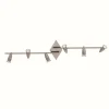 Luminaires Ideallux Plafonniers|Plafonnier Ideal Lux ALFA Nickel mat, 6 lumières
