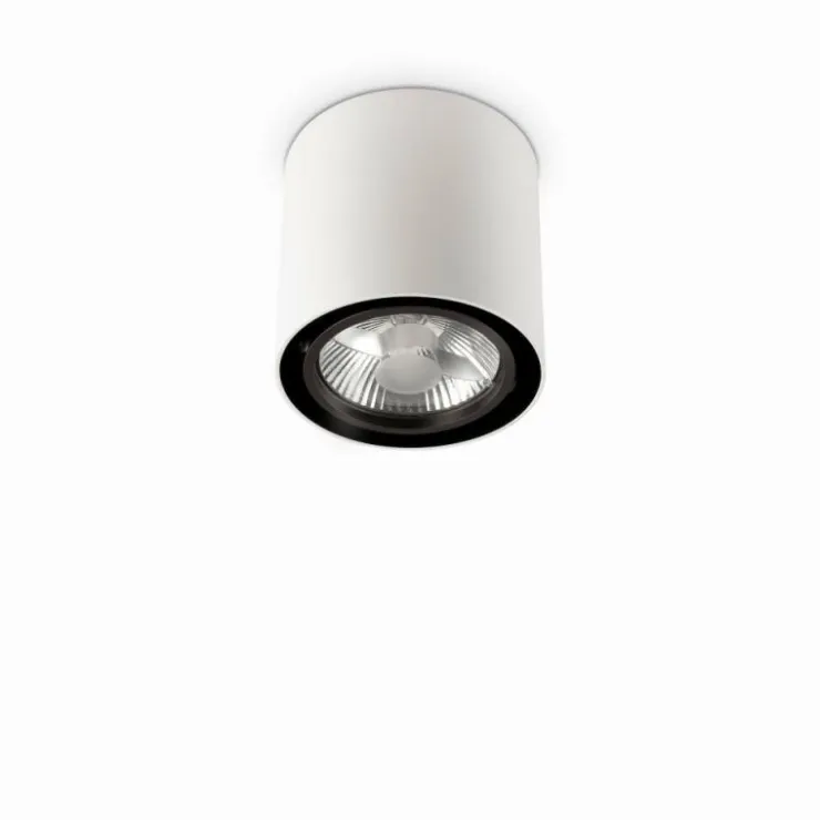 Luminaires Ideallux Plafonniers|Plafonnier Ideal Lux MOOD Blanc, 1 lumière