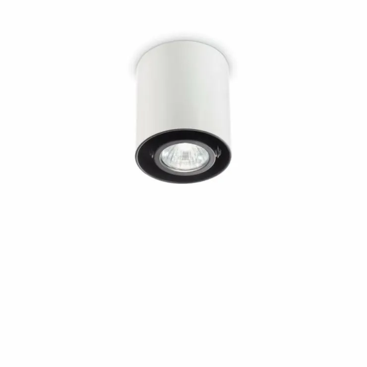 Luminaires Ideallux Plafonniers|Plafonnier Ideal Lux MOOD Blanc, 1 lumière
