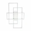 Luminaires Ideallux Éclairage Led|Plafonnier Ideallux FRAME-1 LED Blanc, 1 lumière