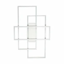 Luminaires Ideallux Éclairage Led|Plafonnier Ideallux FRAME-1 LED Blanc, 1 lumière