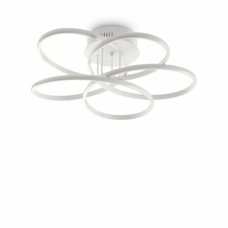 Luminaires Ideallux Éclairage Led|Plafonnier Ideallux KAROL LED Blanc, 1 lumière