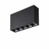 Luminaires Ideallux Éclairage Led|Plafonnier Ideallux LIKA LED Noir, 1 lumière