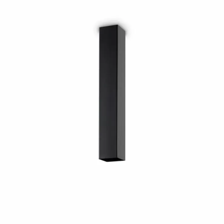 Luminaires Ideallux Plafonniers|Plafonnier Ideallux SKY Noir, 1 lumière