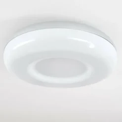 Plafonnier iDual Daphnis LED Argenté, Blanc, 1 lumière, Télécommandes, Changeur de couleurs