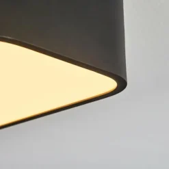 Lampe Éclairage Led|Plafonnier Iriondo LED Noir, 1 lumière, Télécommandes