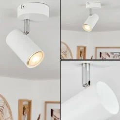 hofstein Spots Et Projecteurs|Plafonnier Javel Blanc, 1 lumière