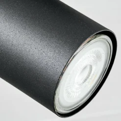 hofstein Spots Et Projecteurs|Plafonnier Javel Noir, 2 lumières