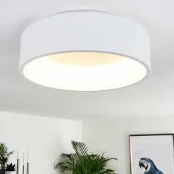 hofstein Éclairage Led|Plafonnier Kampala LED Blanc, 1 lumière