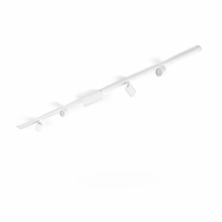Plafonnier Kit de base Philips Hue Perifo LED Blanc, 4 lumières, Changeur de couleurs