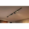 Plafonnier Kit de base Philips Hue Perifo LED Noir, 4 lumières, Changeur de couleurs