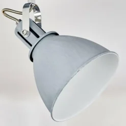 hofstein Spots Et Projecteurs|Plafonnier Koppom Bleu, Gris, 2 lumières