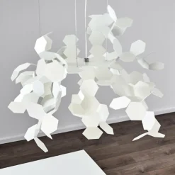 hofstein Suspensions|Plafonnier Kuumu Blanc, 1 lumière