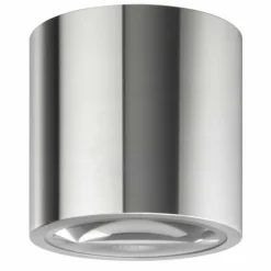 Plafonnier LCD Fehmarn Acier inoxydable, 1 lumière
